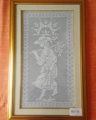 Quadro all’uncinetto 57,5x98