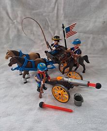 Playmobil 5249 carro con cannone e cavalleria