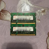 1GB RAM Hynix DDR2 (512MB x 2)