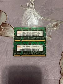 1GB RAM Hynix DDR2 (512MB x 2)