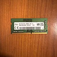 6 Ram 8 gb DDR4 3200mhz sodimm TRATTABILE
