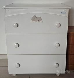 Culla e Fasciatoio AZZURRA DESIGN 