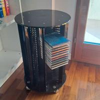 Porta CD/DVD a torre con ruote