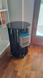 Porta CD/DVD a torre con ruote