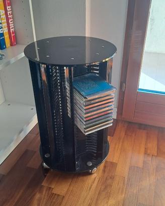 Porta CD/DVD a torre con ruote