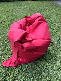 Sacco pouf da giardino e da interno
