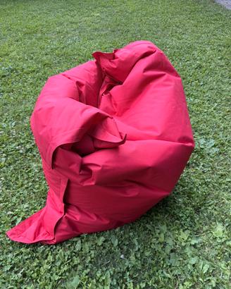 Sacco pouf da giardino e da interno