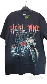 T-shirt Hell time, fluo RockChang 