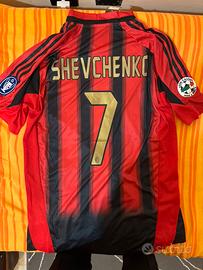 Maglia Shevchenko 7 Milan 04/05 ucl patch