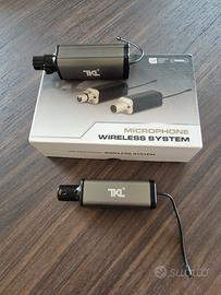 Trasmettitore  wireless per microfono XLR – UHF