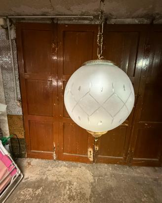 Lampadario a sospensione vintage - Anni '60/'70