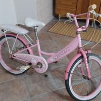 Bici bambina nuovissima fino a 10 anni