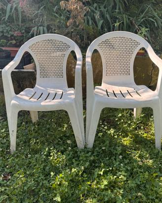 Sedie da giardino