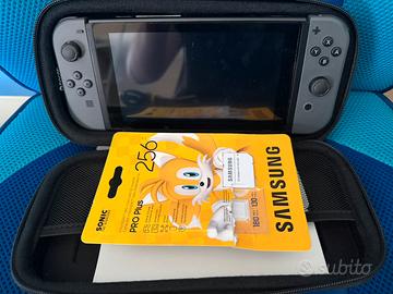 Nintendo switch + micro sd da 256 gb