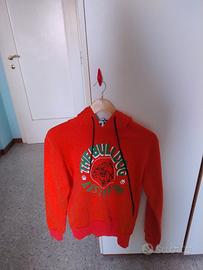 felpa con cappuccio 100% cotone