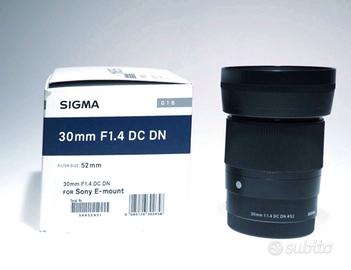 sigma 1.4 30 mm versione per Sony
