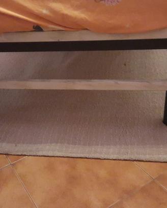letto singlo in fero battuto