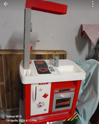 cucina smoby per bambini con accessori