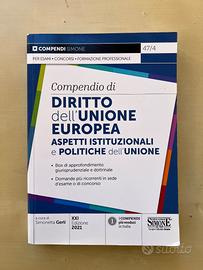Compendio di Diritto dell'Unione europea. Edizioni