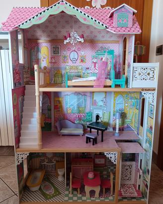 casa delle bambole in legno kidkraft