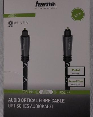 Cavo fibra ottica Hama ORIGINALE NUOVO