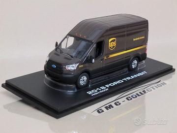 Ford Transit Furgone Corriere UPS Greenlight 1/43