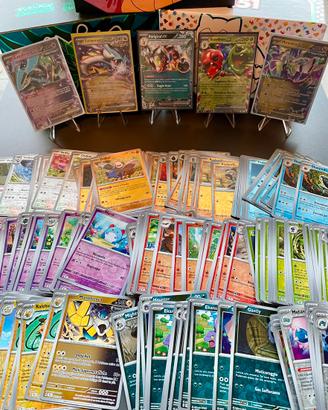 Lotto Carte Pokemon 50 pz Reverse Cronoforze+Ex