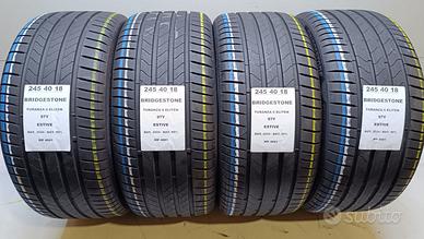 4 GOMME 245 40 18 BRIDGESTONE 2024 RIF4681