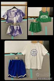 T/shirt e pantaloncini - set di 6 pezzi - SHEIN