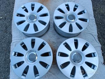 CERCHI IN LEGA AUDI DA 16 A 5 FORI