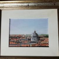 Quadro a olio italiano seconda metà del '900