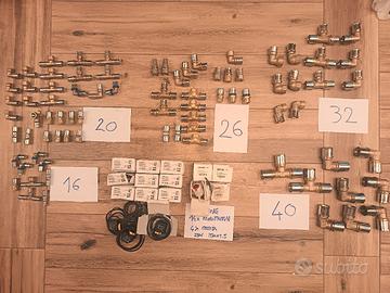 Raccordi idraulici multistrato e testine