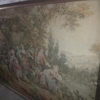 Dipinto in tela stile Arazzo con immagini del 700