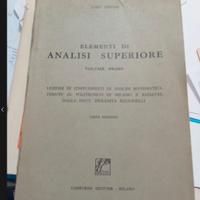 elementi di analisi superiore vol. 1