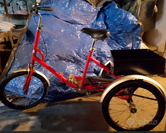 Graziella triciclo originale con cassone