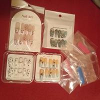 4 CONFEZIONI PRESS-ON TAGLIA S + KIT APPLICAZIONE