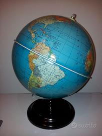 Mappamondo Paul Rhat vintage