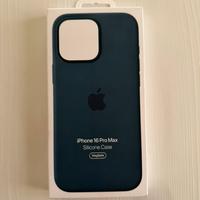 Cover in Silicone Originale Iphone 16 Pro Max