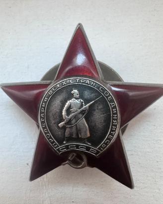 Medaglia Stella Rossa ex CCCP / URSS