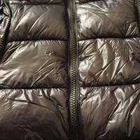 Giubbotto imbottito IDo nero lucido bambina