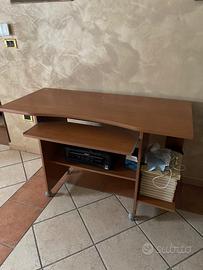 Scrivania computer pc