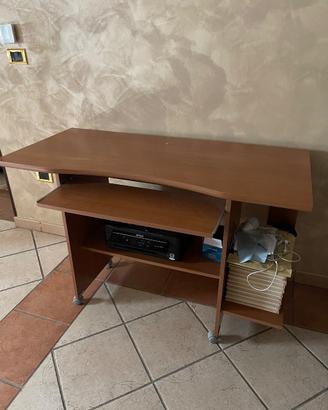 Scrivania computer pc