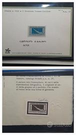 francobollo 1930 prima crociera  transatlantica li