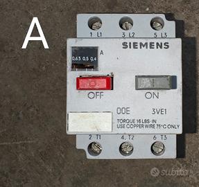 interruttori Siemens