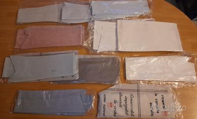 Set ricambi vintage colletti e polsini per camicie