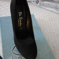 décolleté nere con tacco alto