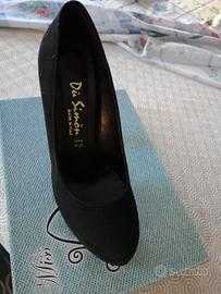 décolleté nere con tacco alto