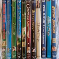 DVD assortiti cartoni animati