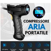 MINI COMPRESSORE ARIA PORTATILE 12v GONFIA