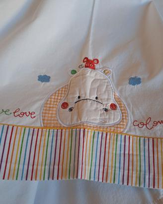 Completo lettino prenatal 120*180 cm